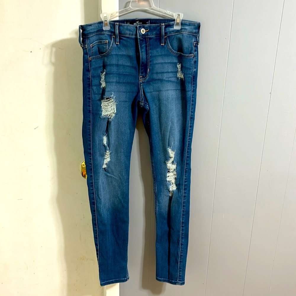 Hollister mid rise super skinny never worn